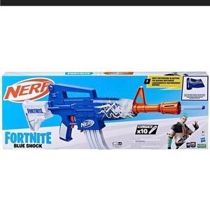 Nerf Fortnite Blue and Orange Blaster